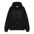 Carhartt Wip Hooded Hackwork Sweat A Capuche - Black / Wall